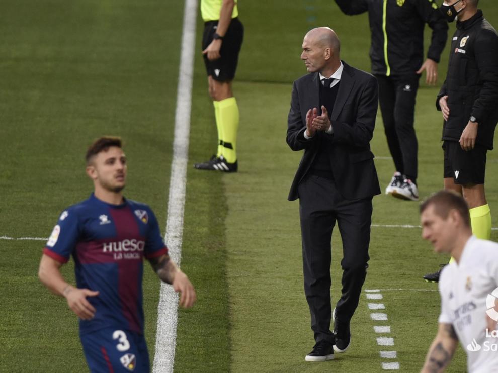 Zidane: "Hoy hay que estar muy contentos con lo que hemos hecho"