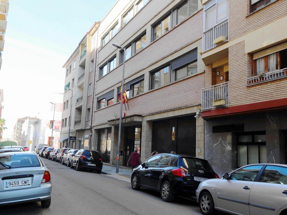 Desalojado el edificio de la DGA de Ricardo del Arco en Huesca por un fuerte olor a quemado