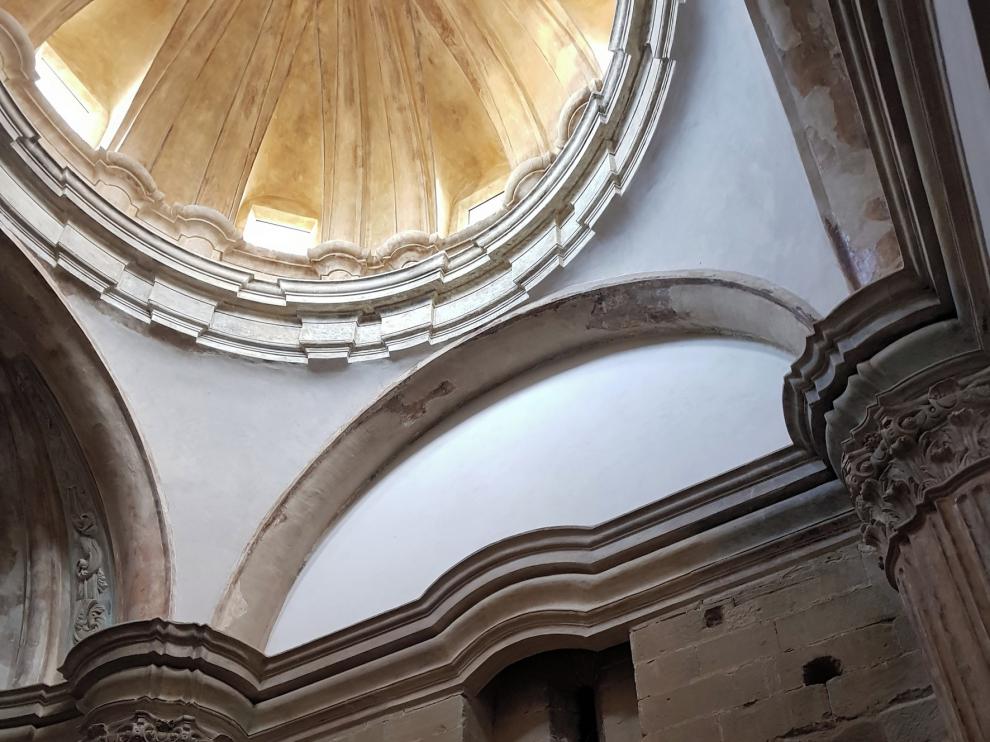 Culminan la mejora de la capilla de la Inmaculada de Sijena