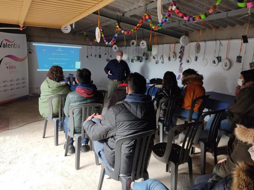 Valentia clausura en Huesca la escuela taller "Con mucha miga"