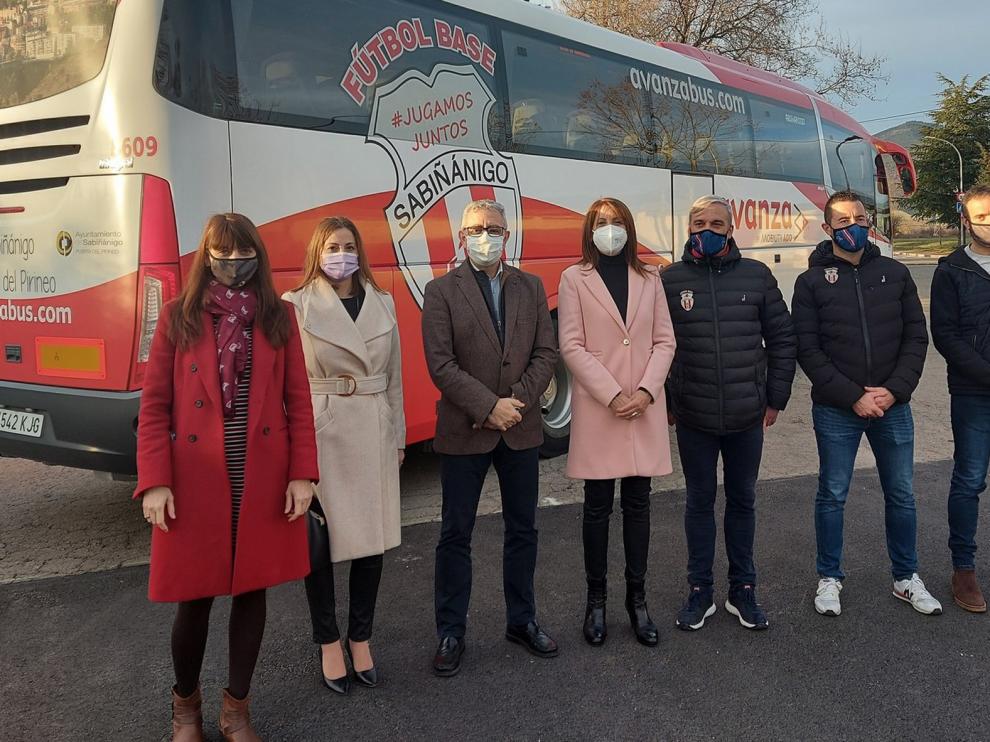 Un autobús promocionará Sabiñánigo y su fútbol base
