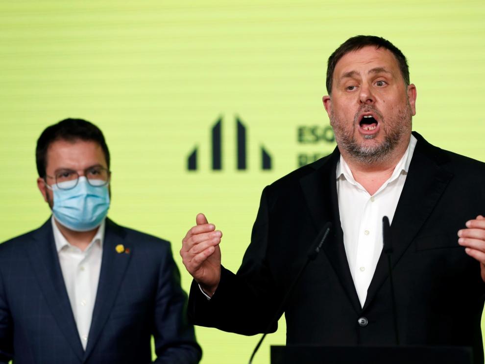Aragonès e Illa, en busca de apoyos para su investidura