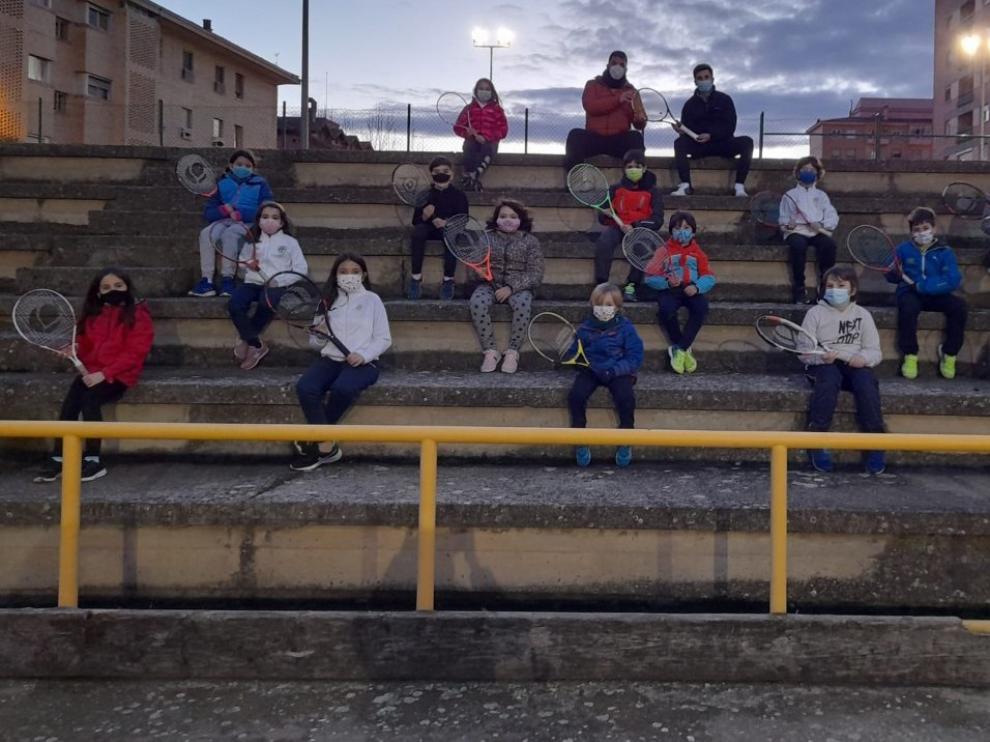 "La Escuela de tenis está a tope, hay gente a la espera de entrar"