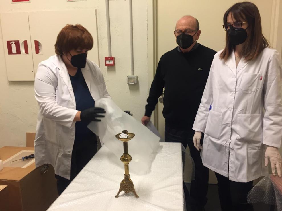 El obispado de Barbastro-Monzón también pide multas diarias de 500 euros para el Museo de Lérida y la Diócesis