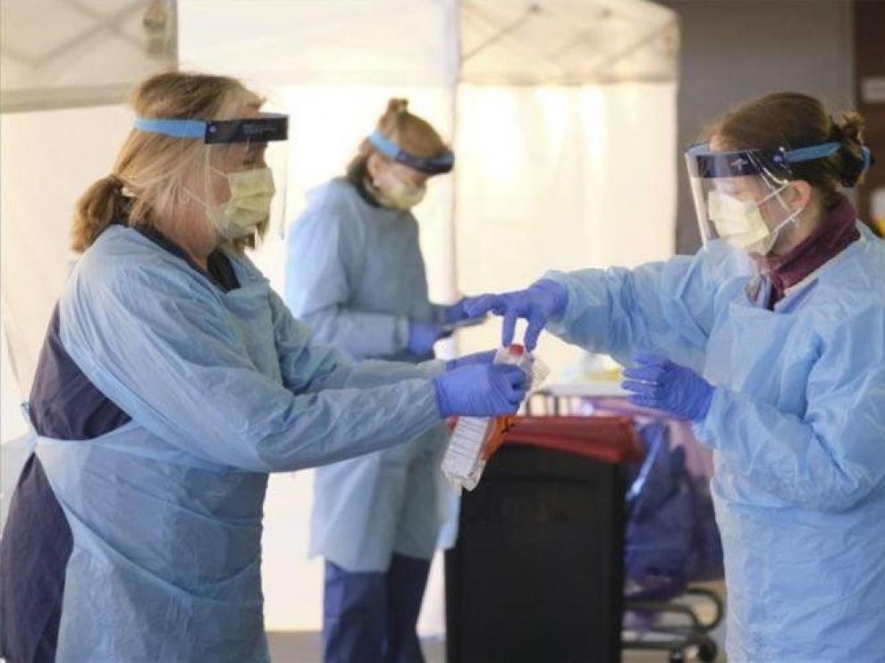 La propagación del virus retrocede con fuerza en Huesca
