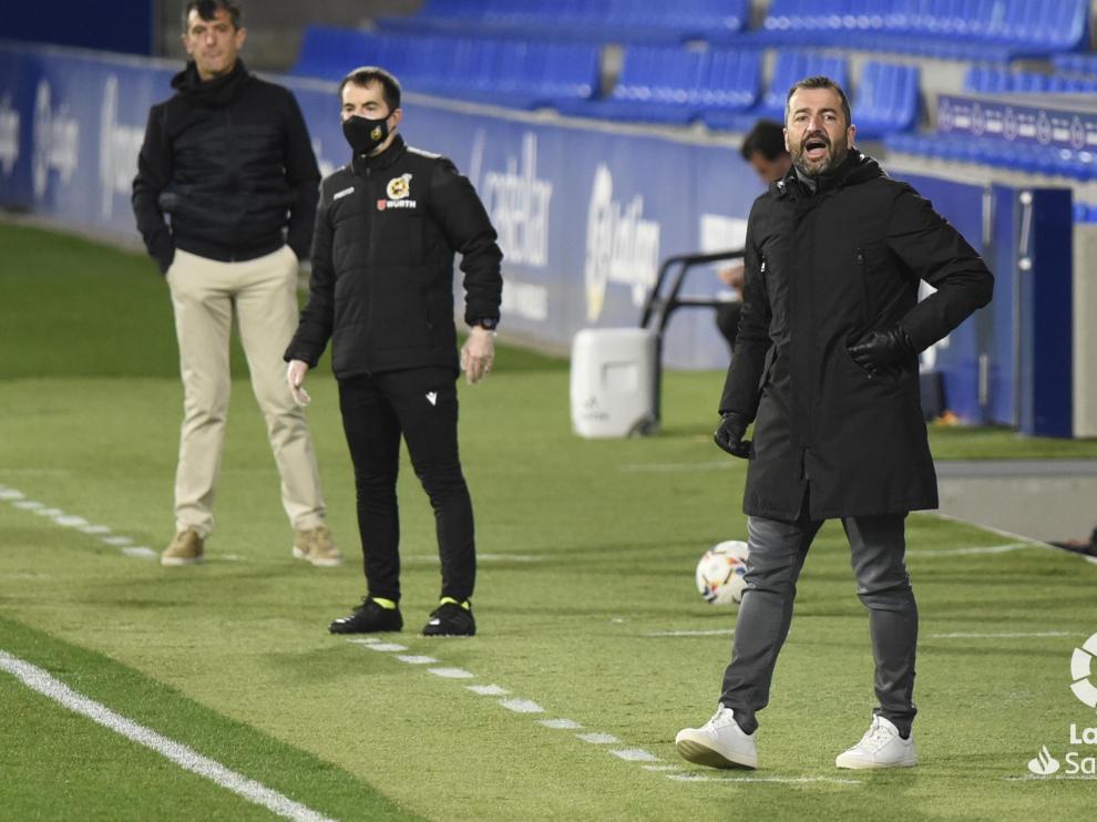 Diego Martínez: "Sabíamos que íbamos a tener problemas en el balón parado"