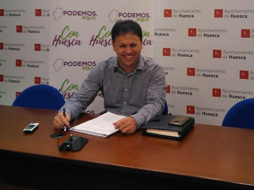 Con Huesca solicita que la ciudad de Huesca se adhiera a la Red de Ciudades que caminan