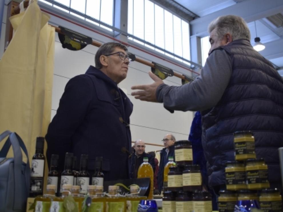 Aliaga en una feria de años anteriores