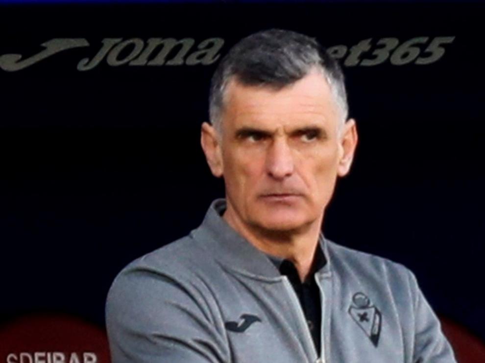 José Luis Mendilibar, entrenador del Eibar