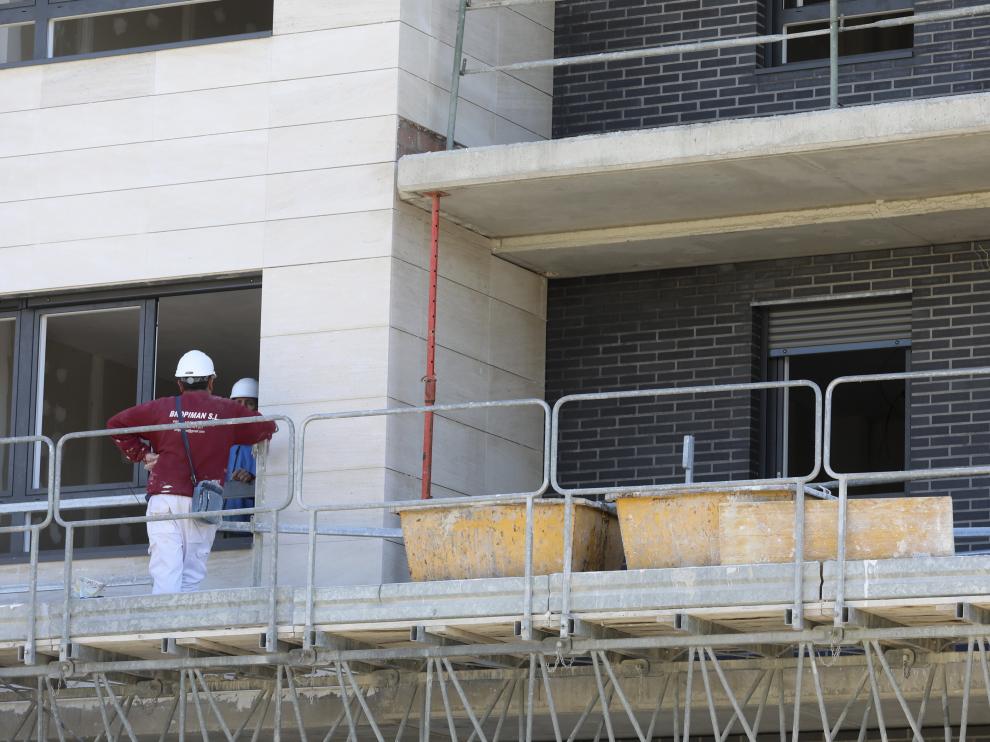 Edificio en construcción.