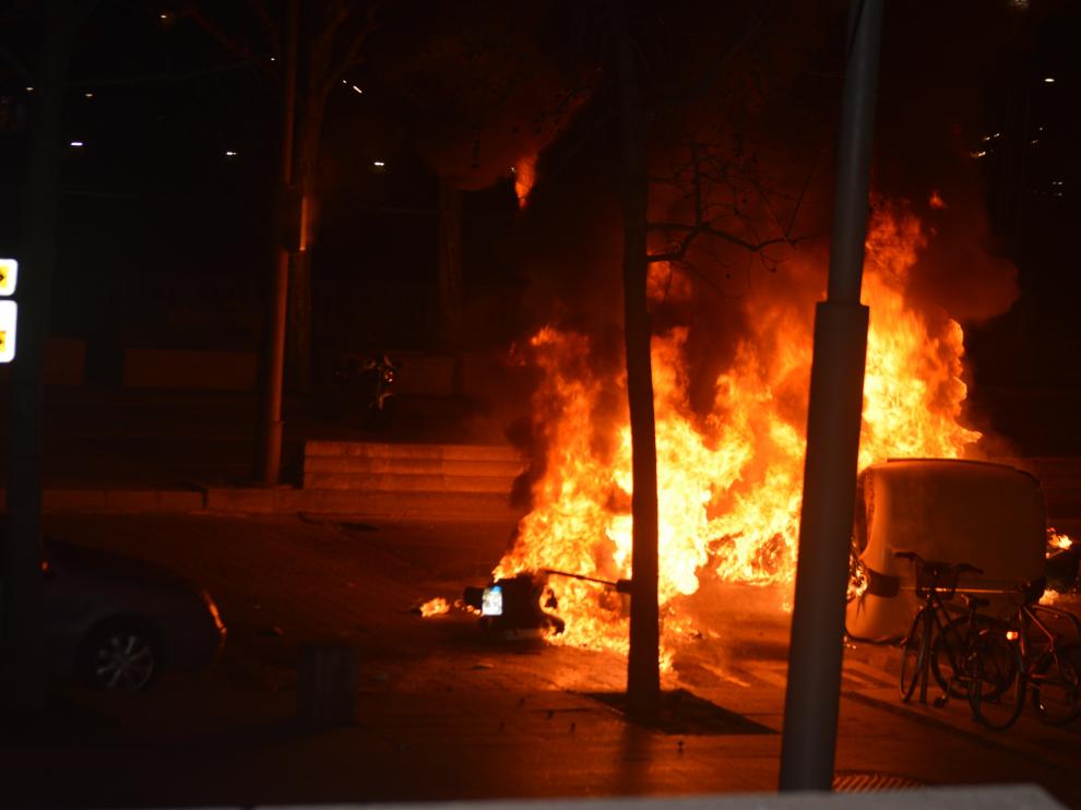 Barcelona disturbios