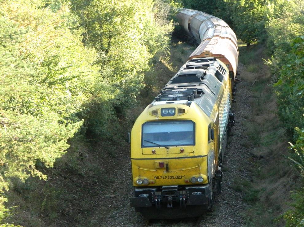 FOTO Descarrilamiento del tren entre Jaca y Canfranc el 1 de septiembre