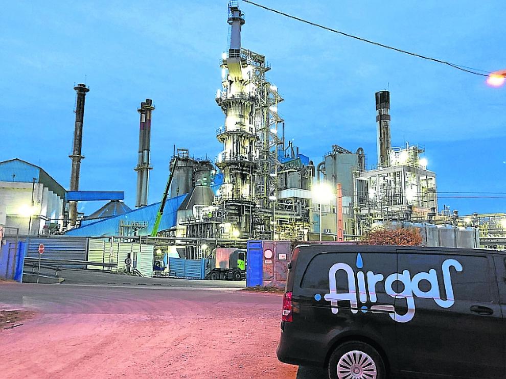 Airgas se encuentra en el polígono industrial Monzu.