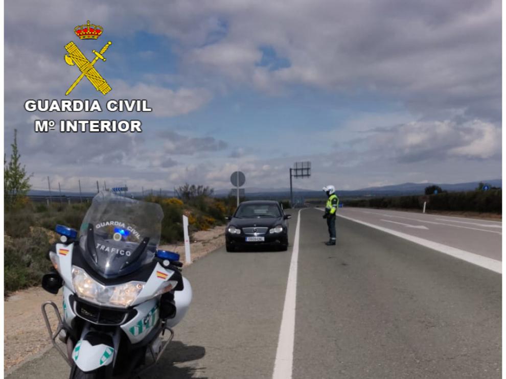 Guardia Civil de Tráfico de Teruel.