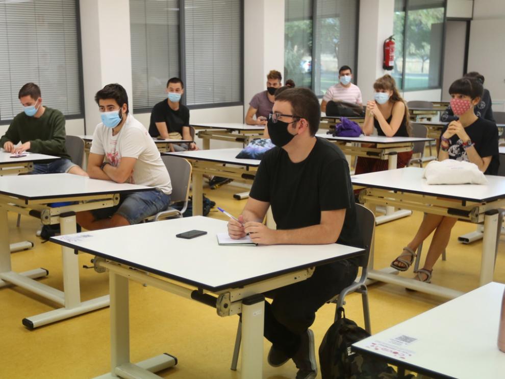 Inicio del curso académico en la Escuela Politécnica de Huesca.