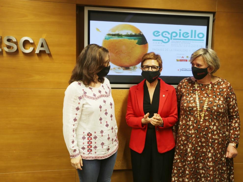 Patricia Español, Maribel de Pablo y Carmen Muro han presentado Espiello