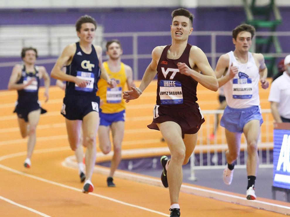 Antonio López Segura consiguió el récord de España sub-23 en Carolina del Norte.