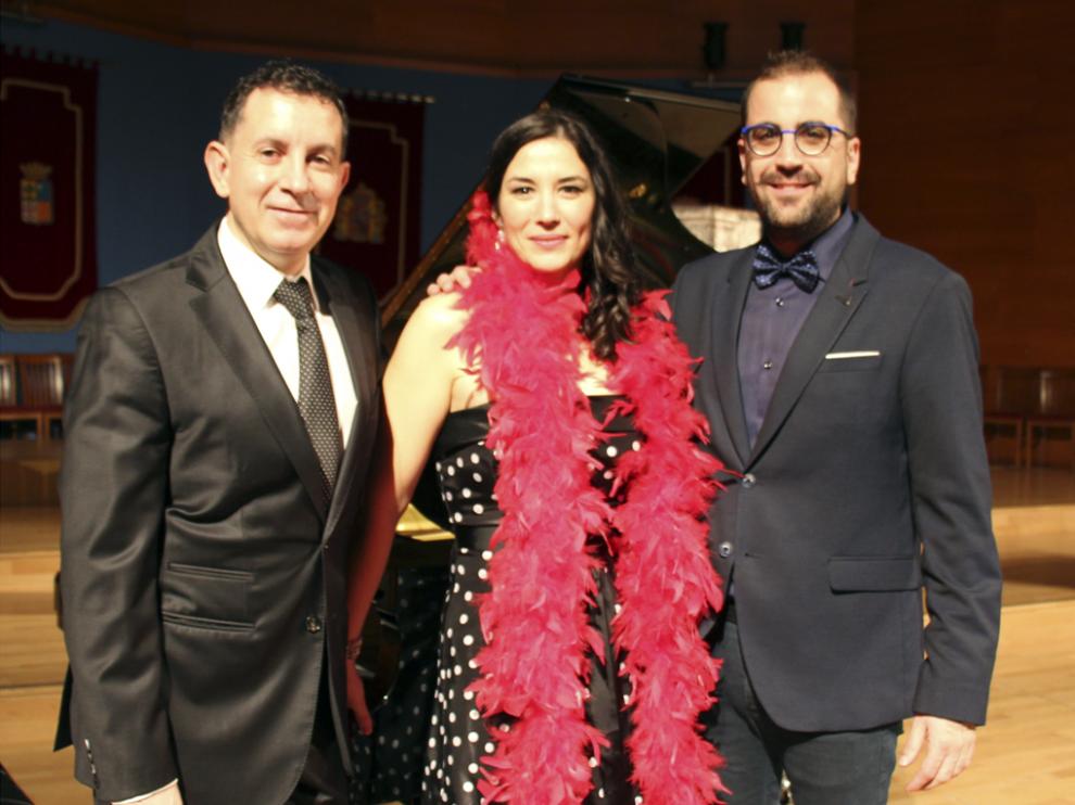 Javier San Miguel, Eugenia Boix y Óscar Vegas.