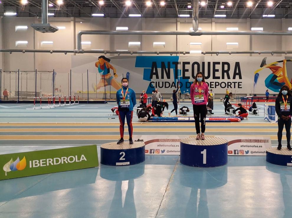 Podio de Laura Pintiel