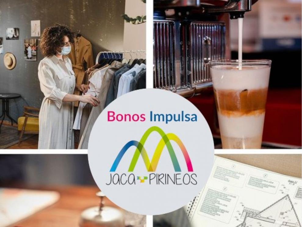 Cartel Bonos Impulsa Jaca