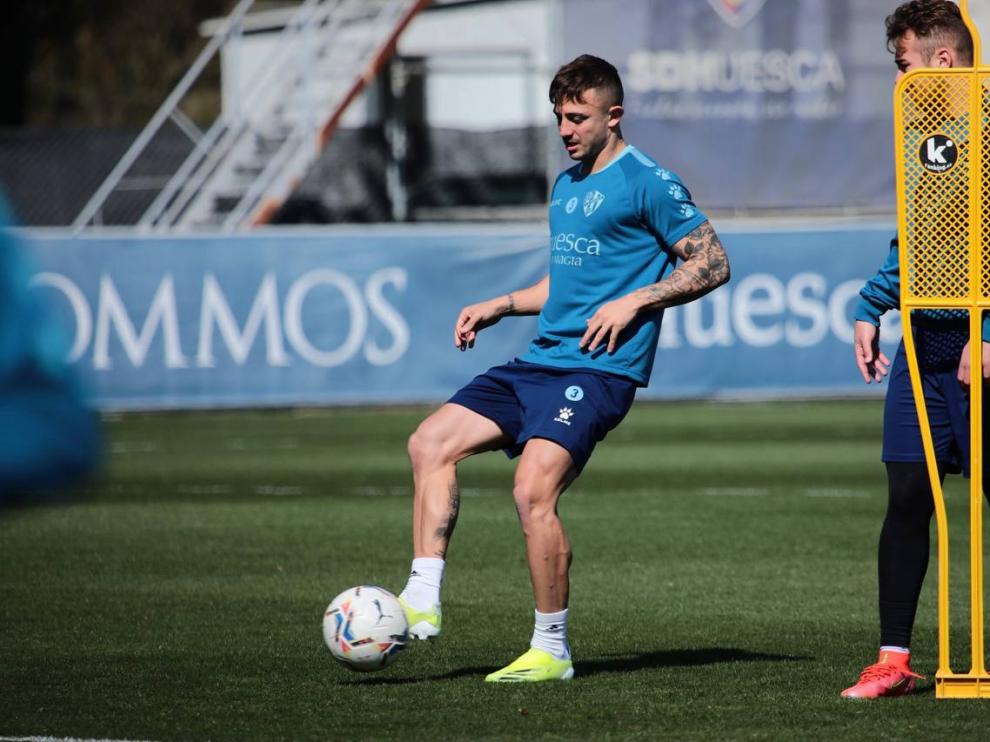 Pablo Maffeo entrenamiento