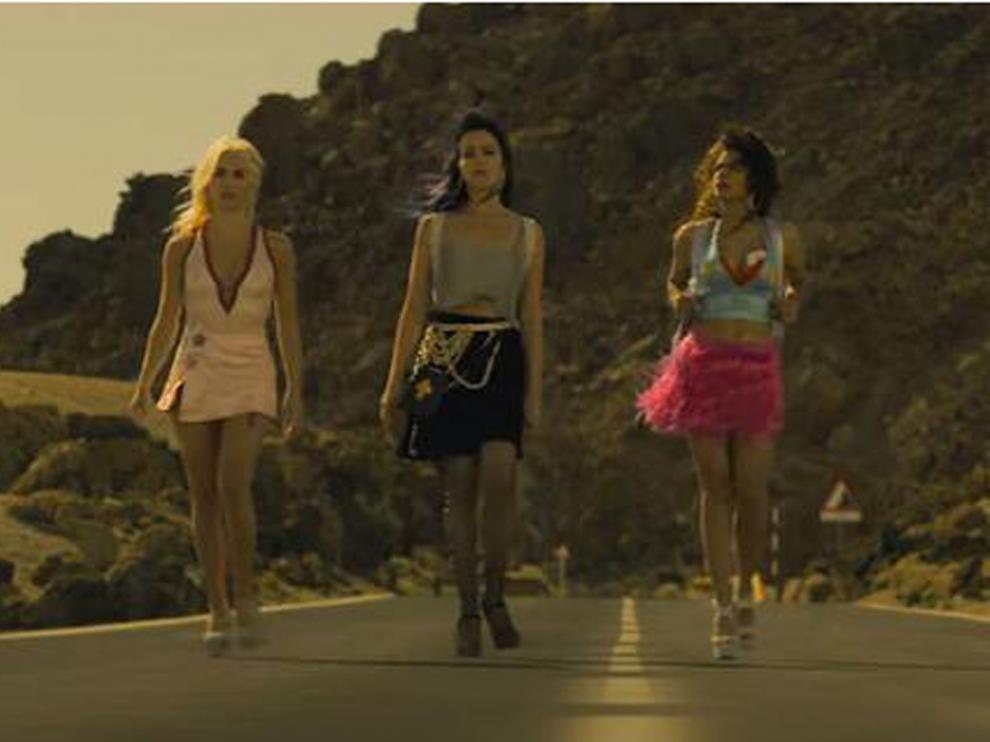 Verónica Sánchez, Lali Espósito y Yany Prado, protagonistas de la serie.