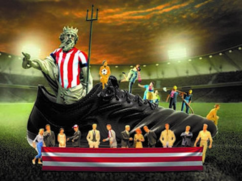 Portada del libro '100 personas que han hecho único al Atleti’