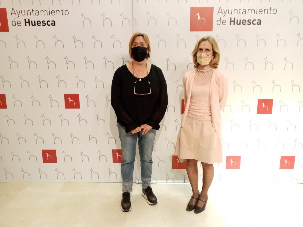 Rosa Gerbás y Ana Fuertes.