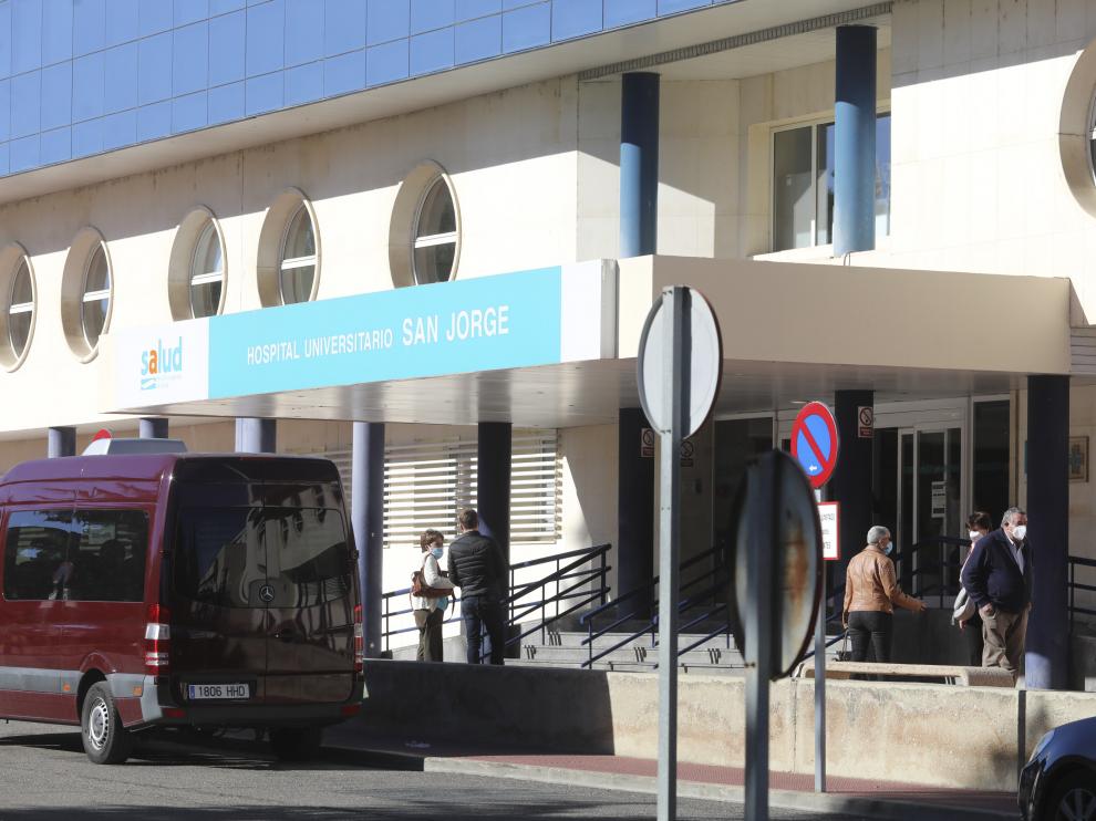 El Hospital San Jorge solo tiene un paciente covid en la UCI.