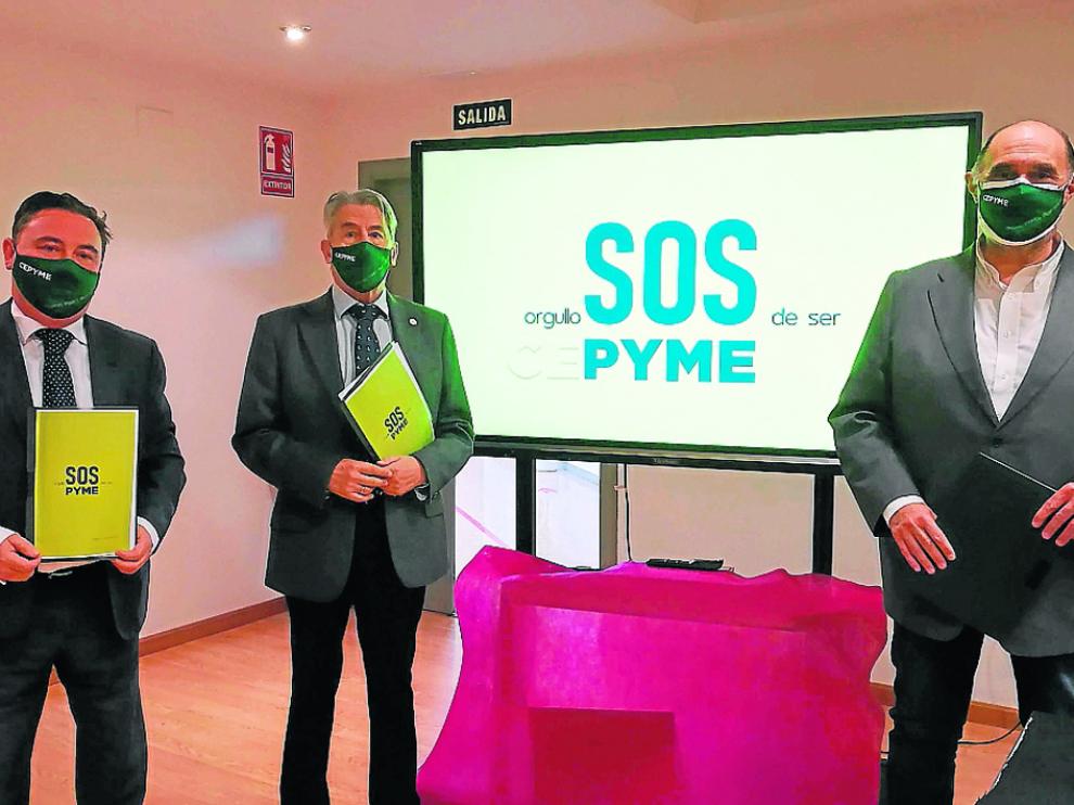 Juan Ciércoles, Aurelio López de Hita y Fernando Luna.