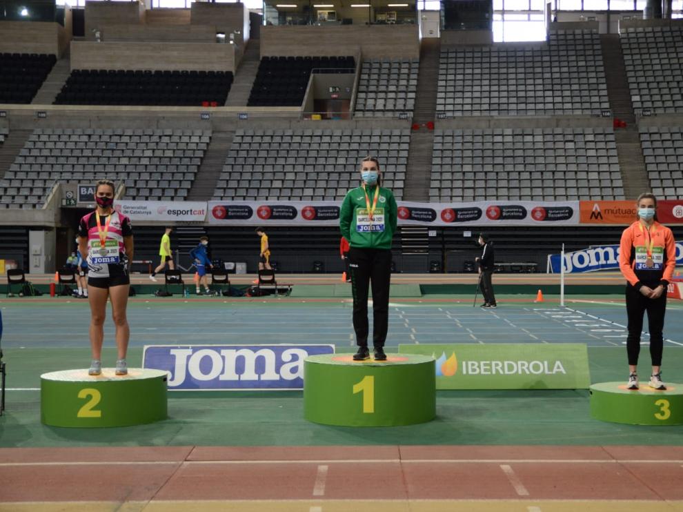 Elena Guiu medalla de bronce