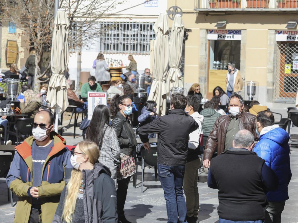 Primer fin de semana turístico en Jaca tras el desconfinamiento provincial