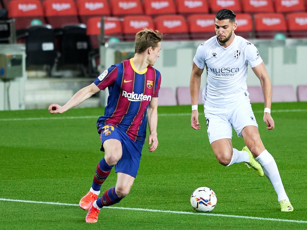 Rafa mir ante el barcelona