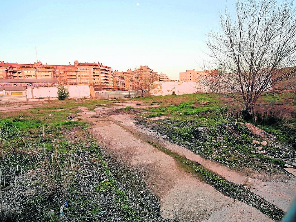 Imagen de archivo del solar de las harineras.