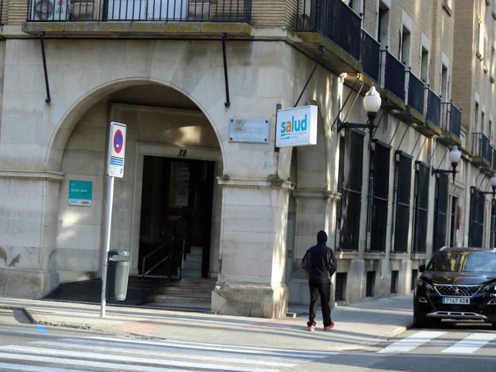Centro de salud de Santo Grial en Huesca.