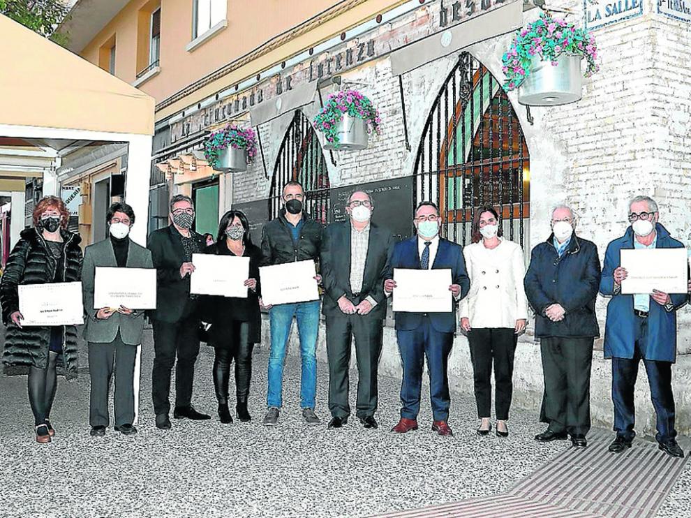 Premios de Gastronomía 2020 de la Academia Aragonesa de Gastronomía.