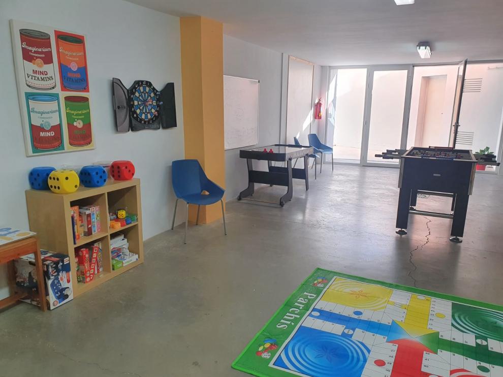 Nuevo espacio "Diversidad" en el centro Ágape de Cáritas de Monzón.