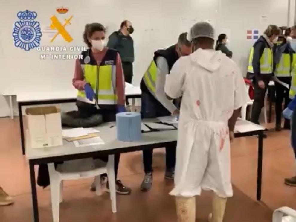 Una imagen de la operación conjunta.