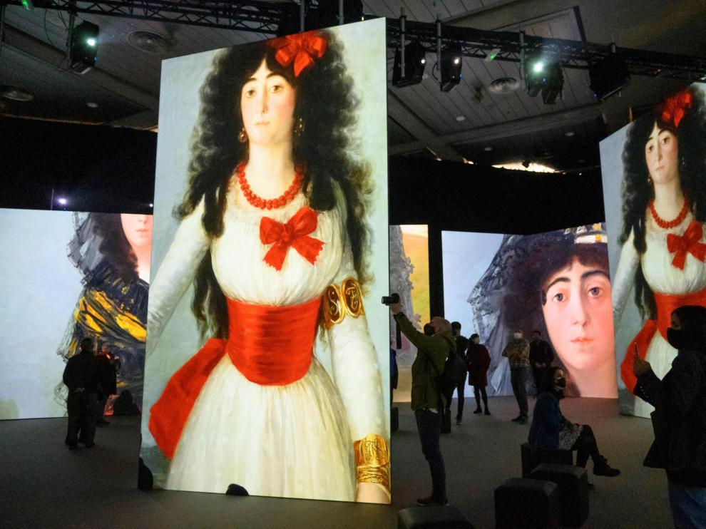 Imagen de la exposición inaugurada ayer en Granada.
