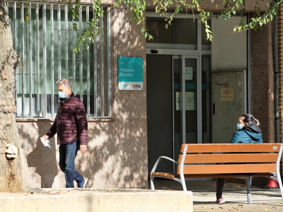 Centro de Salud del Perpetuo Socorro de Huesca.