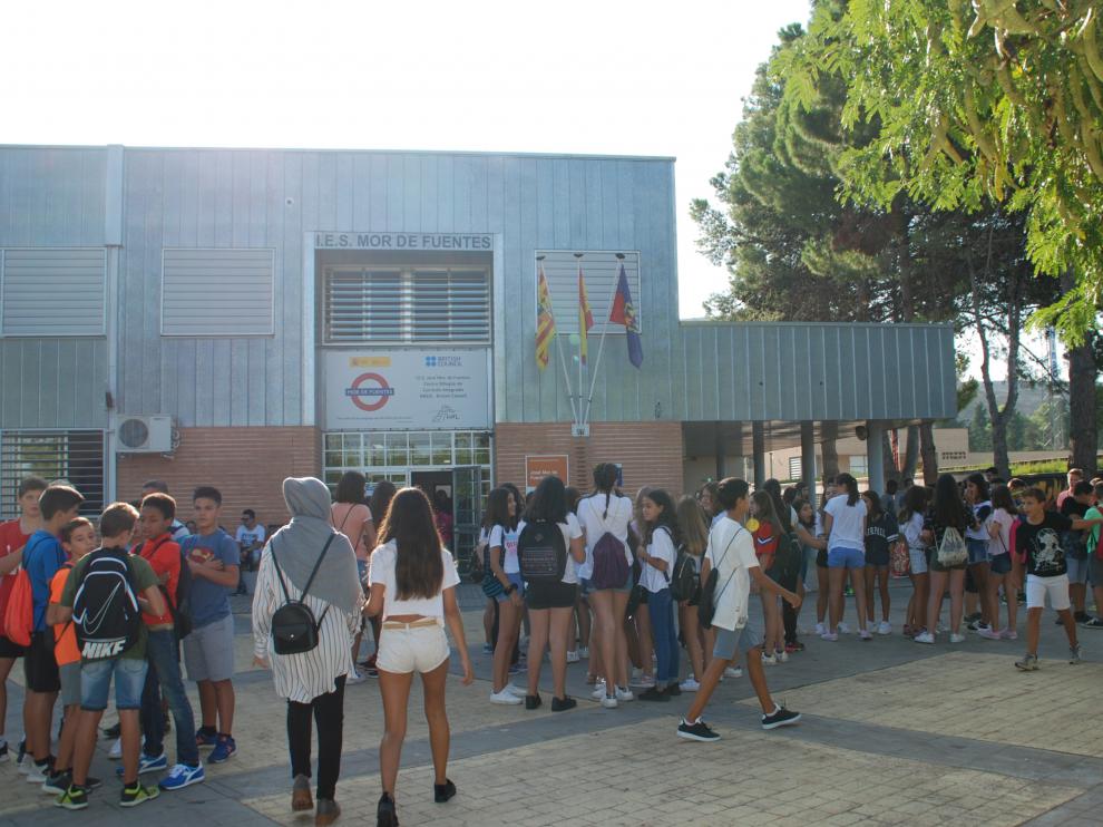 Instituto Mor de Fuentes en Monzón.