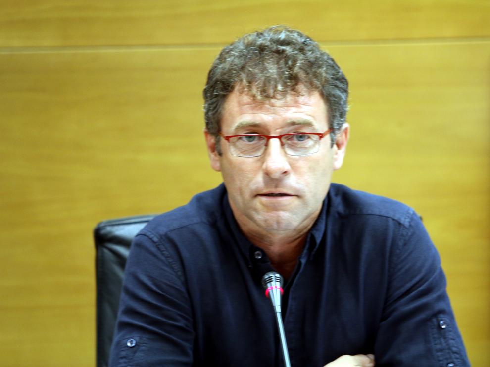 El presidente de la Comarca del Bajo Cinca, Marco Ibarz.