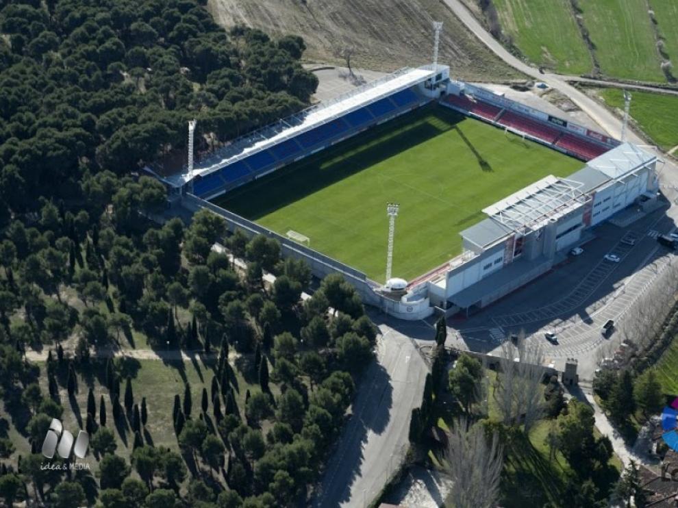 Estadio de El Alcoraz en 2017