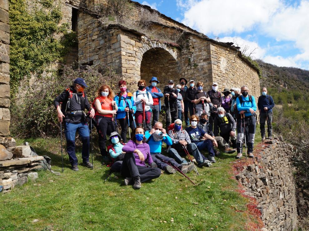 El grupo de Turismo por el Alto Aragón completó una nueva salida.