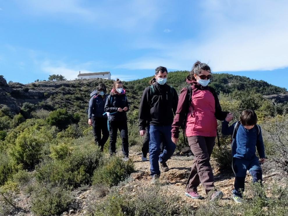 La última salida de Peque Guara contó con 46 excursionistas.