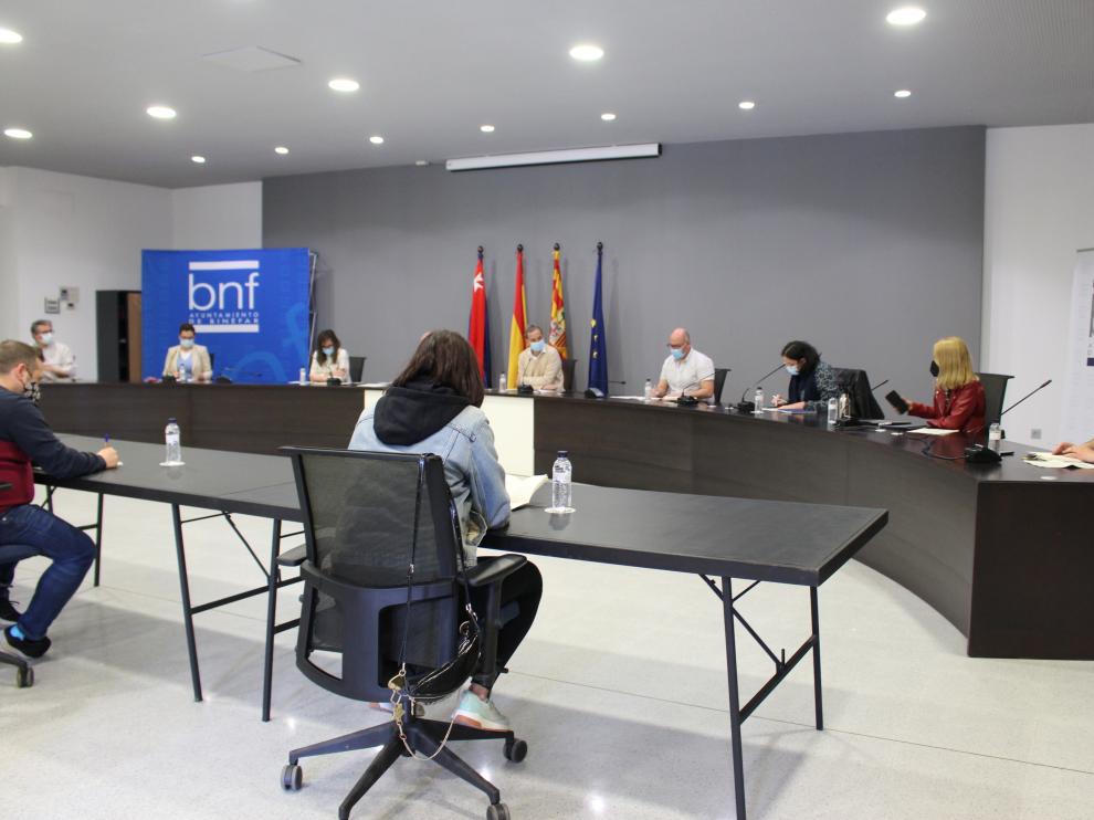 Imagen de la sesión plenaria celebrada este jueves.