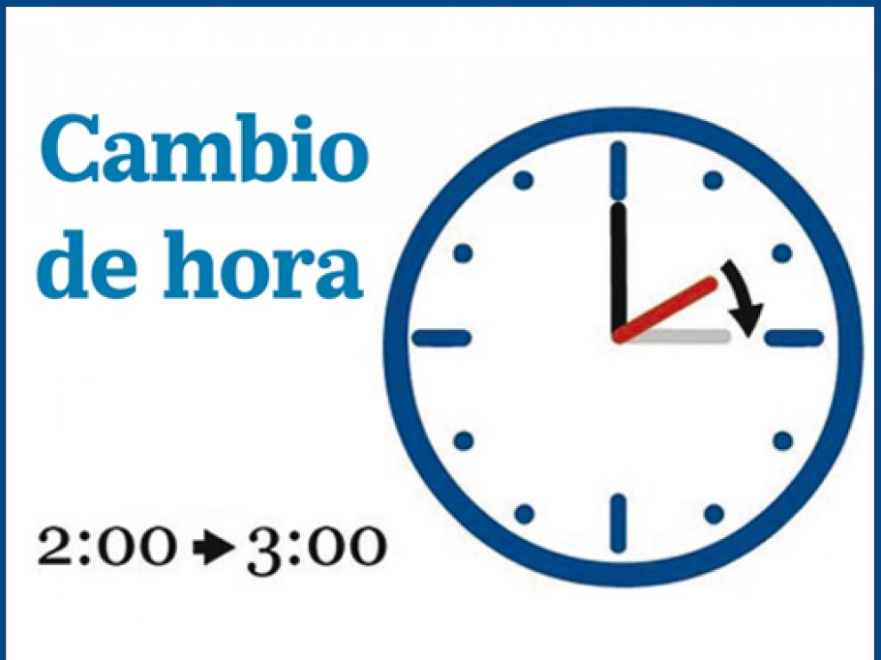 A las dos serán las tres.