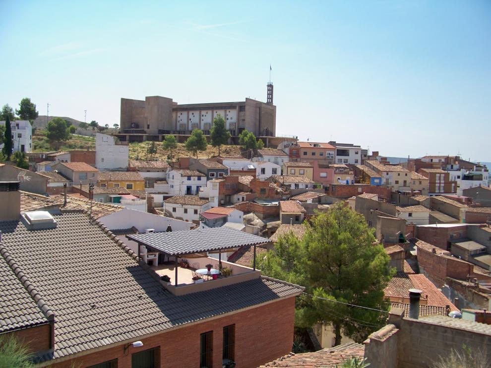 Foto de archivo de Fraga, la localidad grande con más incidencia de covid de la provincia.