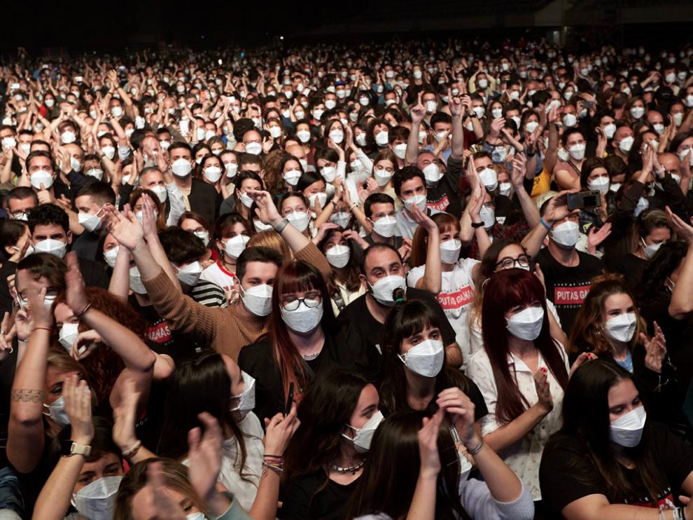Imagen del concierto de Love of Lesbian en Barcelona.
