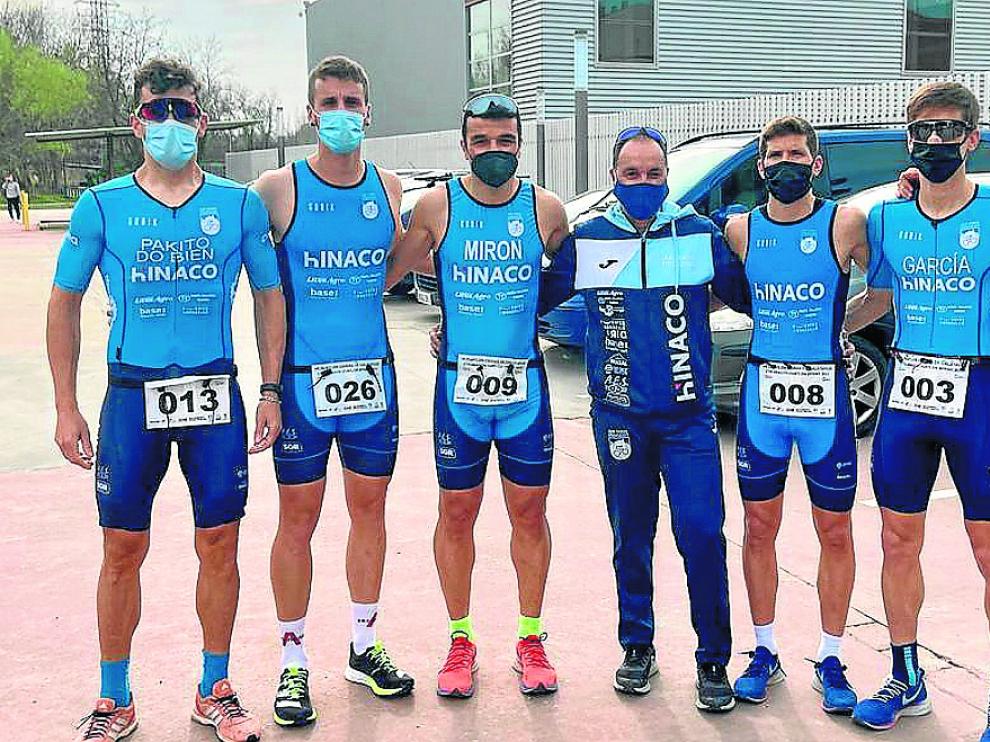 El Hinaco CC Monzón fue subcampeón de Aragón por equipos en categoría masculina.